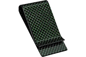 Carbon Fiber Money Clip Credit Card Holder Slim Front Pocket Clips