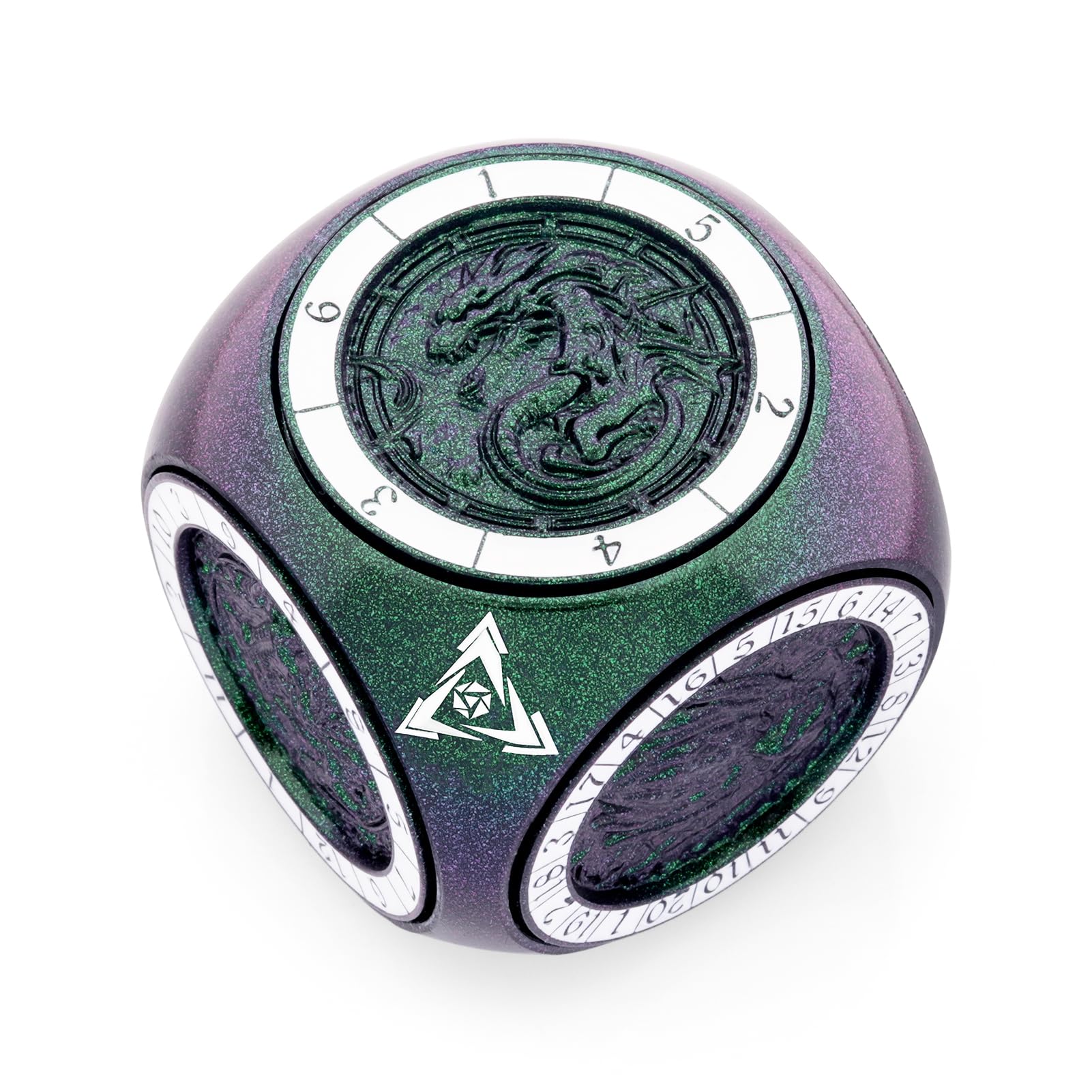 Haxtec Spinner Dice 7-in-1 Metal DND Dice Set Goblins Unique Dice Compatible with Dungeons and Dragons Gifts D&D — image 1