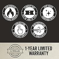 Vista 4 de Coleman Triton+ estufa de camping de propano de 2 hornillas con encendido InstaStart, estufa portátil de camping con 2 quemadores ajustables