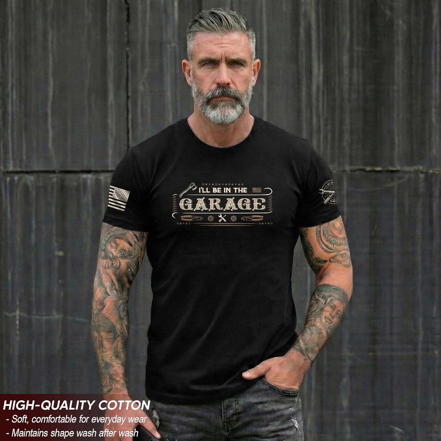 Ill Be in The Garage Shirt, Ill Be in The Garage Tshirt, I'll Be in The Garage Shirt, Fathers Day Shirt 7