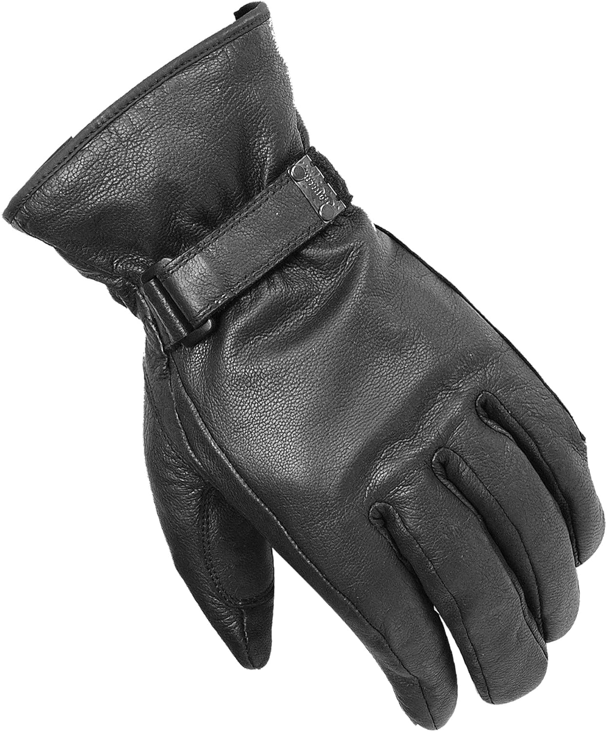 Pokerun Deuce 2.0 Men's Leather Cruiser Motorcycle Gloves