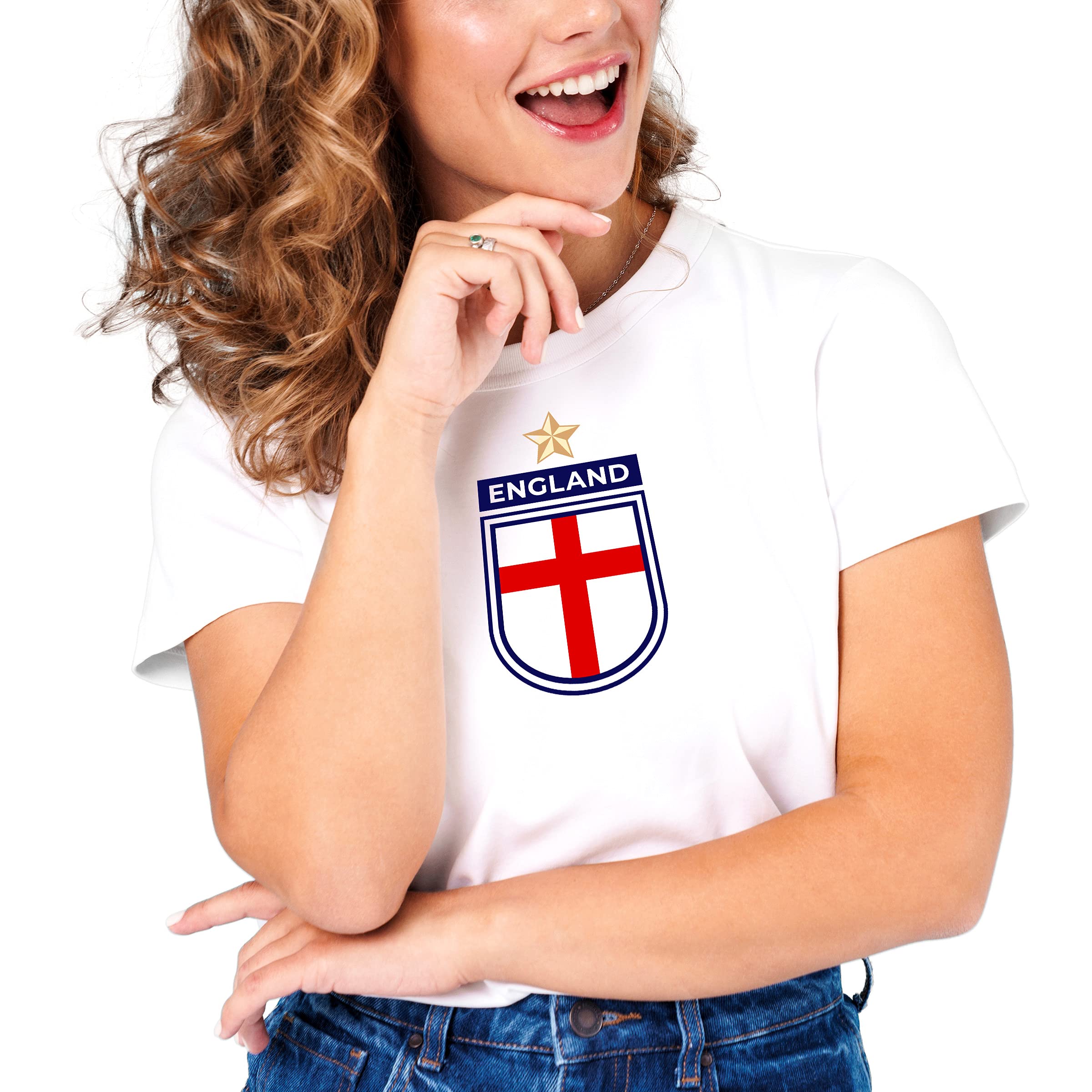 Camiseta de fútbol de Inglaterra para mujer