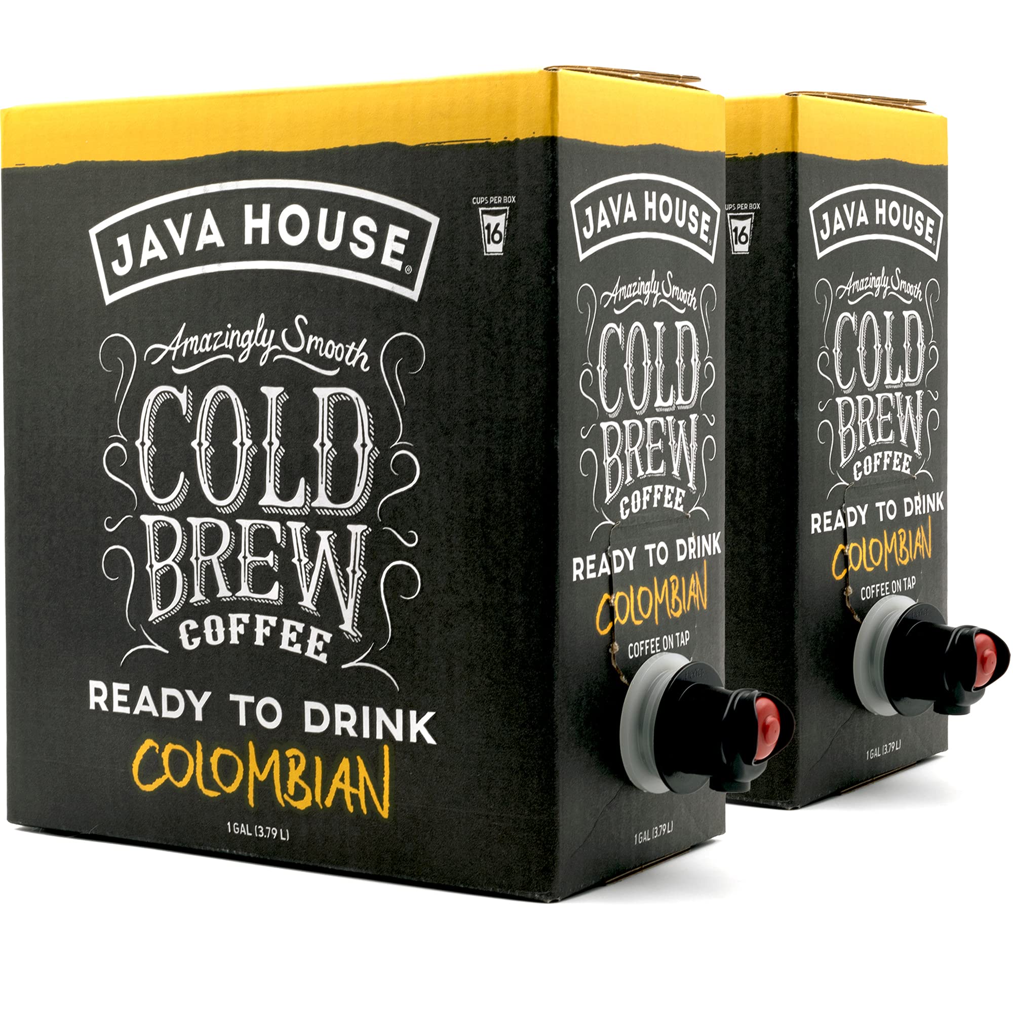 Java House Cold Brew Coffee Concentrate Single Serve Liquid Pods