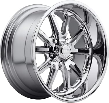 US Mag UC110 18x8 5x4.75 1mm Chrome Plated Wheel Rim 18" Inch