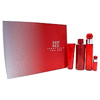 Vista 1 de Perry Ellis Eau de Toilette 360 Red para hombres con atomizador, 1.7 onzas