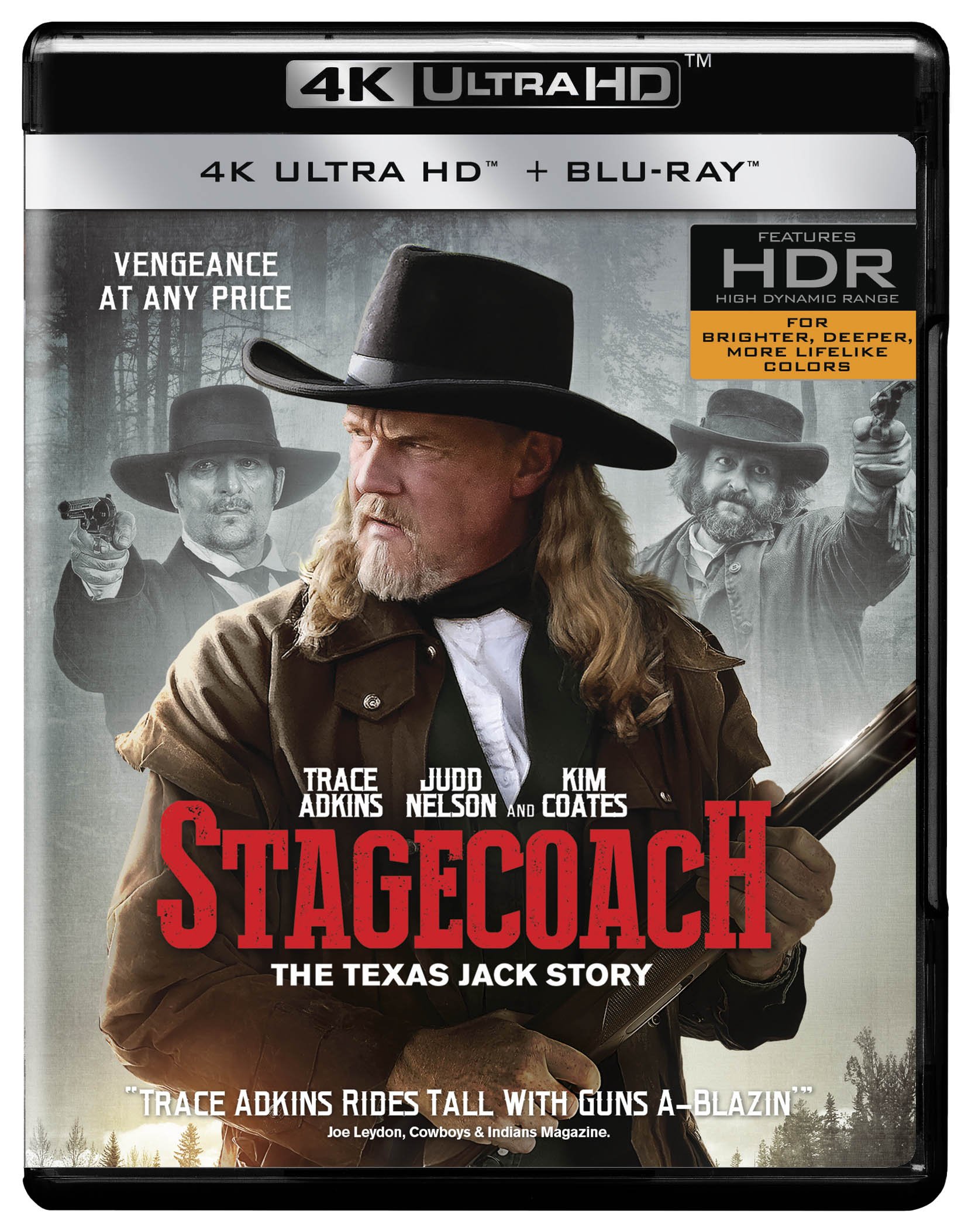 Stagecoach: The Texas Jack Story Blu-ray: revive el auténtico cine del oeste sin cortes