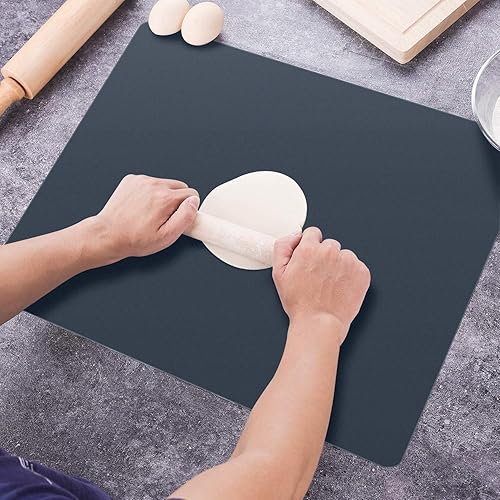 Miniatura 9 de HomeDo - Manteles individuales de silicón para niños, impermeables, antideslizantes, resistentes al calor, gruesos, ideales como aislamiento para