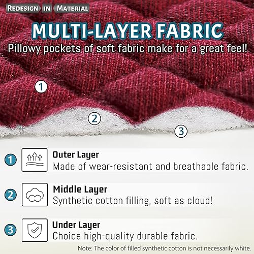 Miniatura 4 de Roytub Fundas elásticas para reposabrazos de sofá, funda transpirable para reposabrazos para sofás y sillas, funda para reposabrazos para mantener