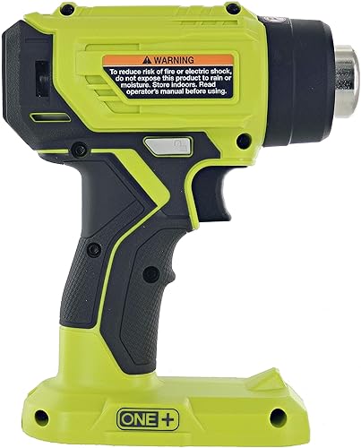 Miniatura 3 de Ryobi Pistola de calor inalámbrica ONE+ de iones de litio de 18 voltios (solo herramienta) P3150 (renovada)