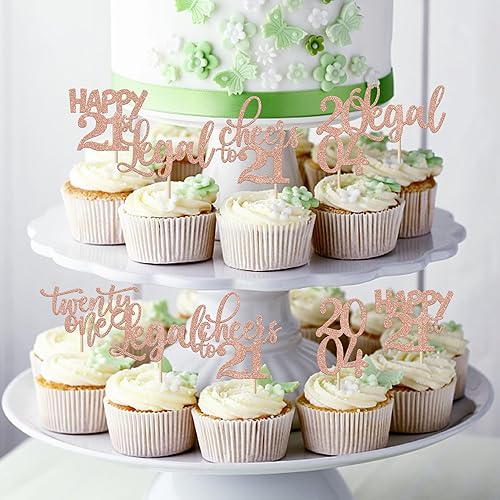 Miniatura 271 de Rsstarxi Paquete de 30 adornos para cupcakes de 15 cumpleaños con purpurina Mis Membrillo 15 desde 2010 Feliz 15º Cupcake Toppers Quince Cheers to