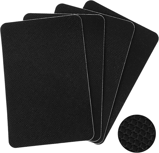4-Pack Self-Adhesive Non-Slip Rubber Pads - Antislip Stickers