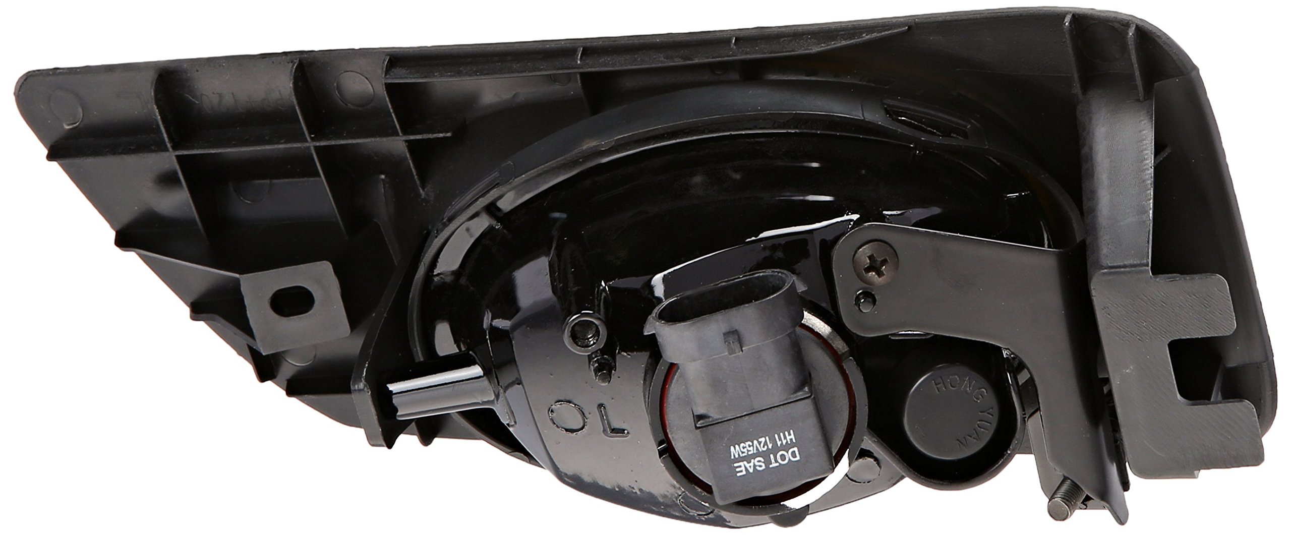 ZMAUTOPARTS Bumper Driving Projector Fog Lights Lamps Chrome Compatible with 2006-2010 Volkswagen Jetta / 2006-2009 GTI