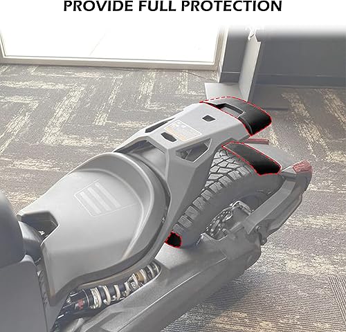 Miniatura 3 de SAUTVS Guardabarros trasero para Can Am Ryker, aletas de barro traseras, guardabarros de rally para Can-Am Ryker 600 900 Sport & Rally Edition,