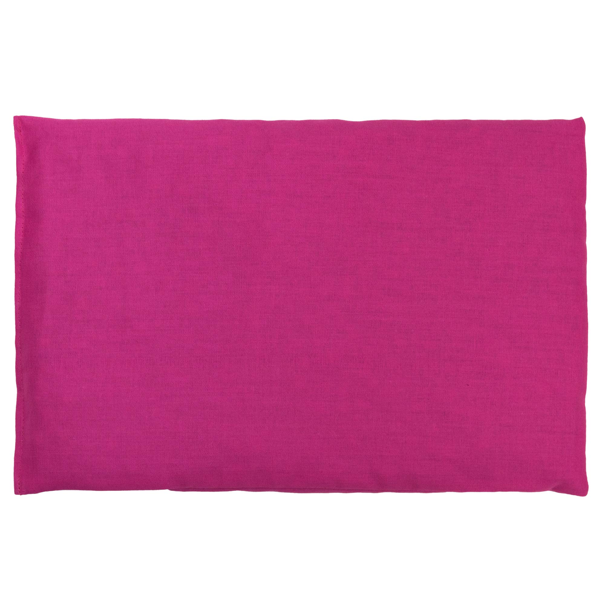 Coussin aux noyaux de cerises - fuchsia - 30x20cm - Coussin thermique - Coussin aux graines - Bouillotte sèche - Compresse froide -