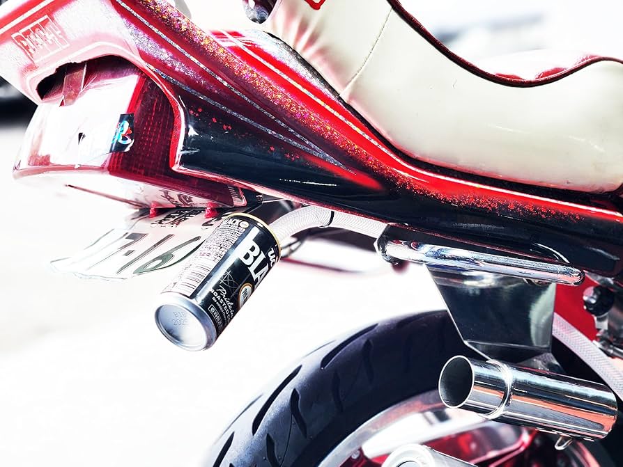 CBX400/550F サイド回し用メッシュホース メッシュブリーザーホース 青赤 CBX400F CBR400F CB400F NC36