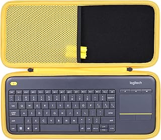 co2CREA Hard Case Replacement for Logitech K400 Plus Wireless Touch Keyboard Touchpad