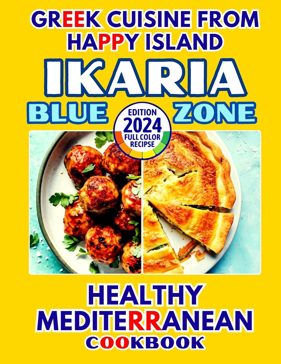 Blue Zone Ikaria Healthy Mediterranean Cookbook Greek