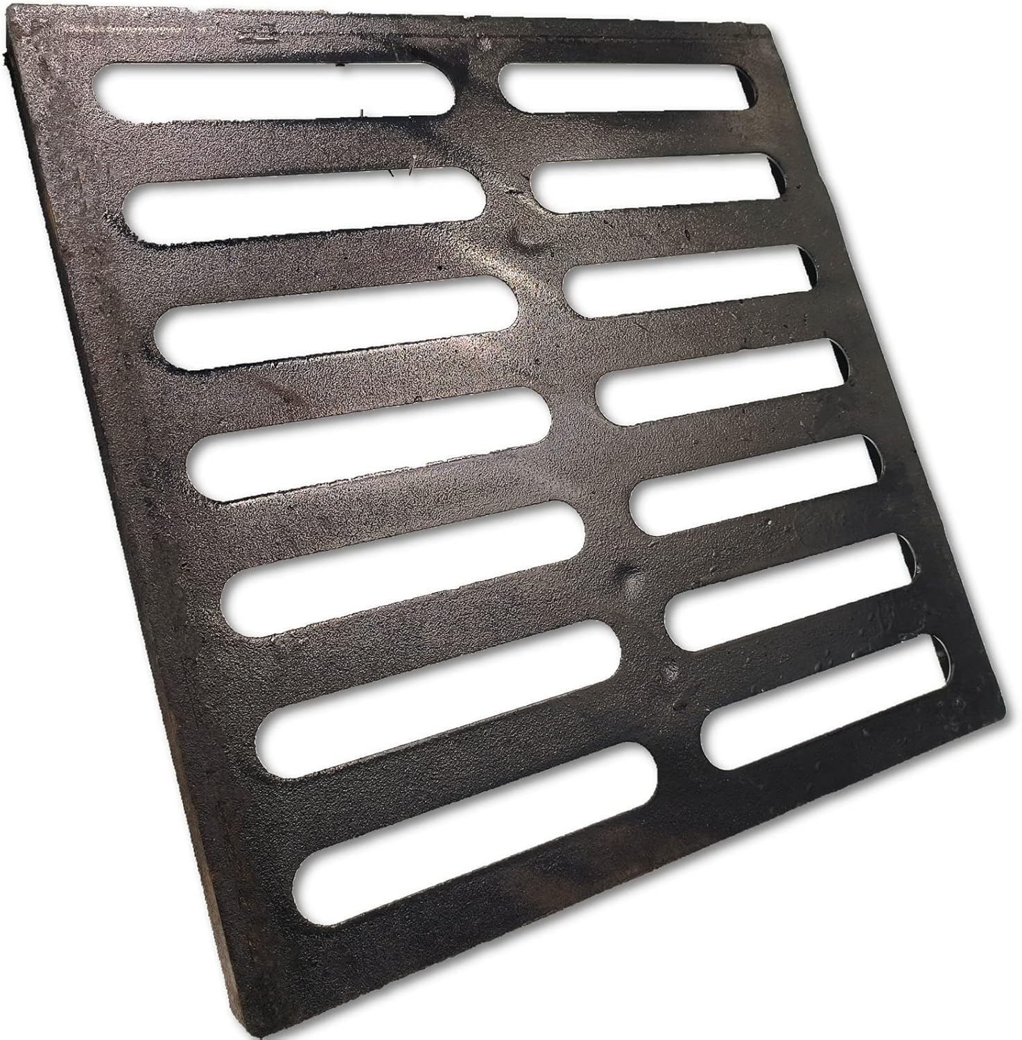 MOSINSBO Outdoor Drain Cover, 16x16 Cast Iron Drain Grate for Catch