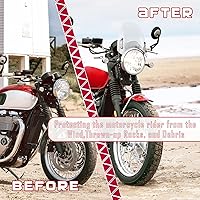 Vista 7 de Parabrisas de motocicleta doble burbuja para Bonneville T100 T120 2016 2017 2018 2019 2020 2021 2022 2023 2024 Deflector Flyscreen (humo claro)