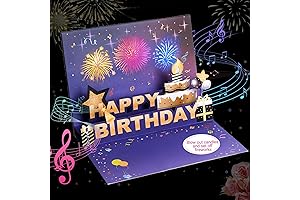 Enlivening Birthday Wishes with a 3D Firework Extravaganza