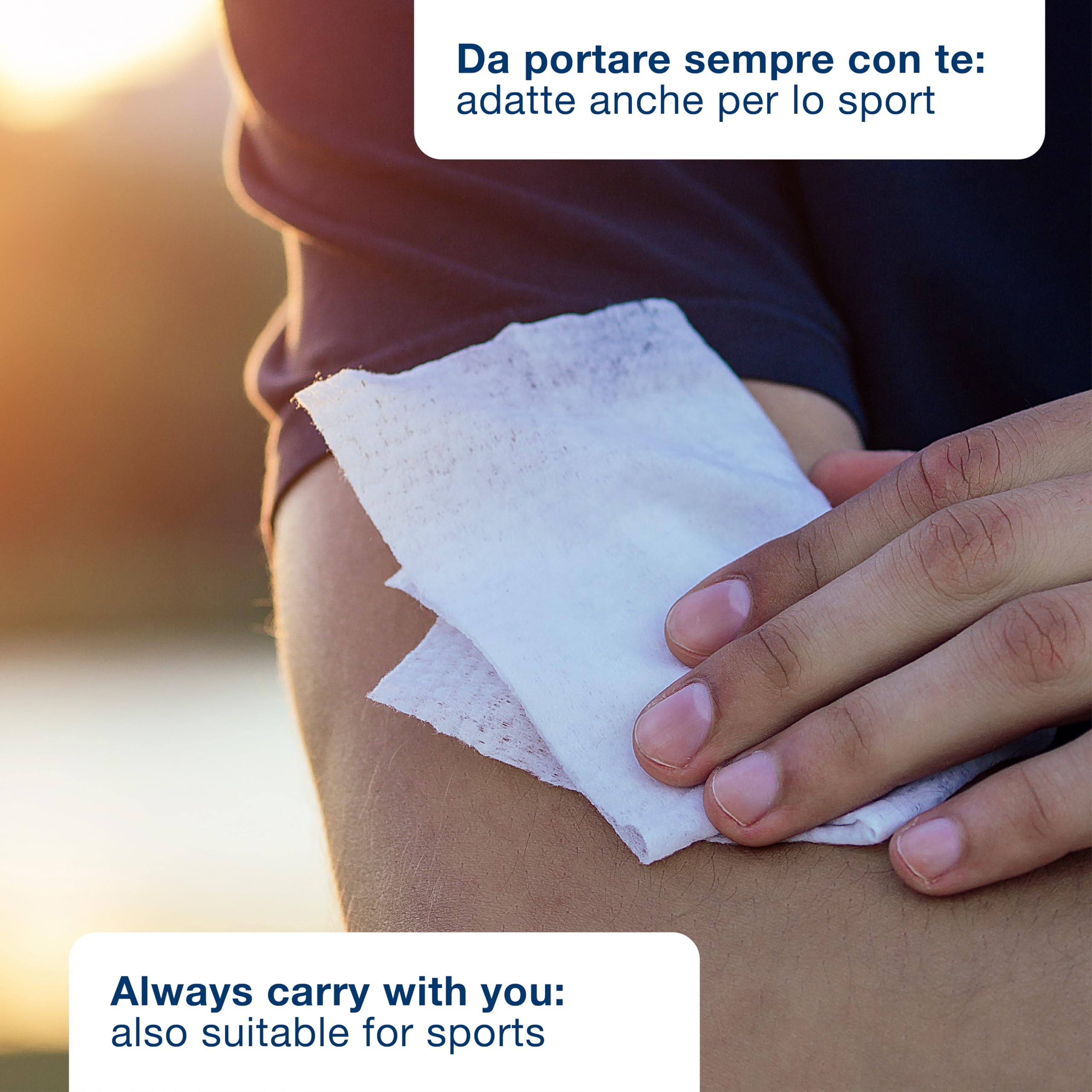 GIMA Disinfettante Wipe, Singola bustina, confezione da 400