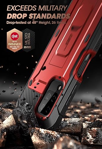 Miniatura 2 de SUPCASE Unicorn Beetle Pro Series - Funda para Samsung Galaxy A12 (versión 2020), funda resistente de cuerpo completo con protector de pantalla