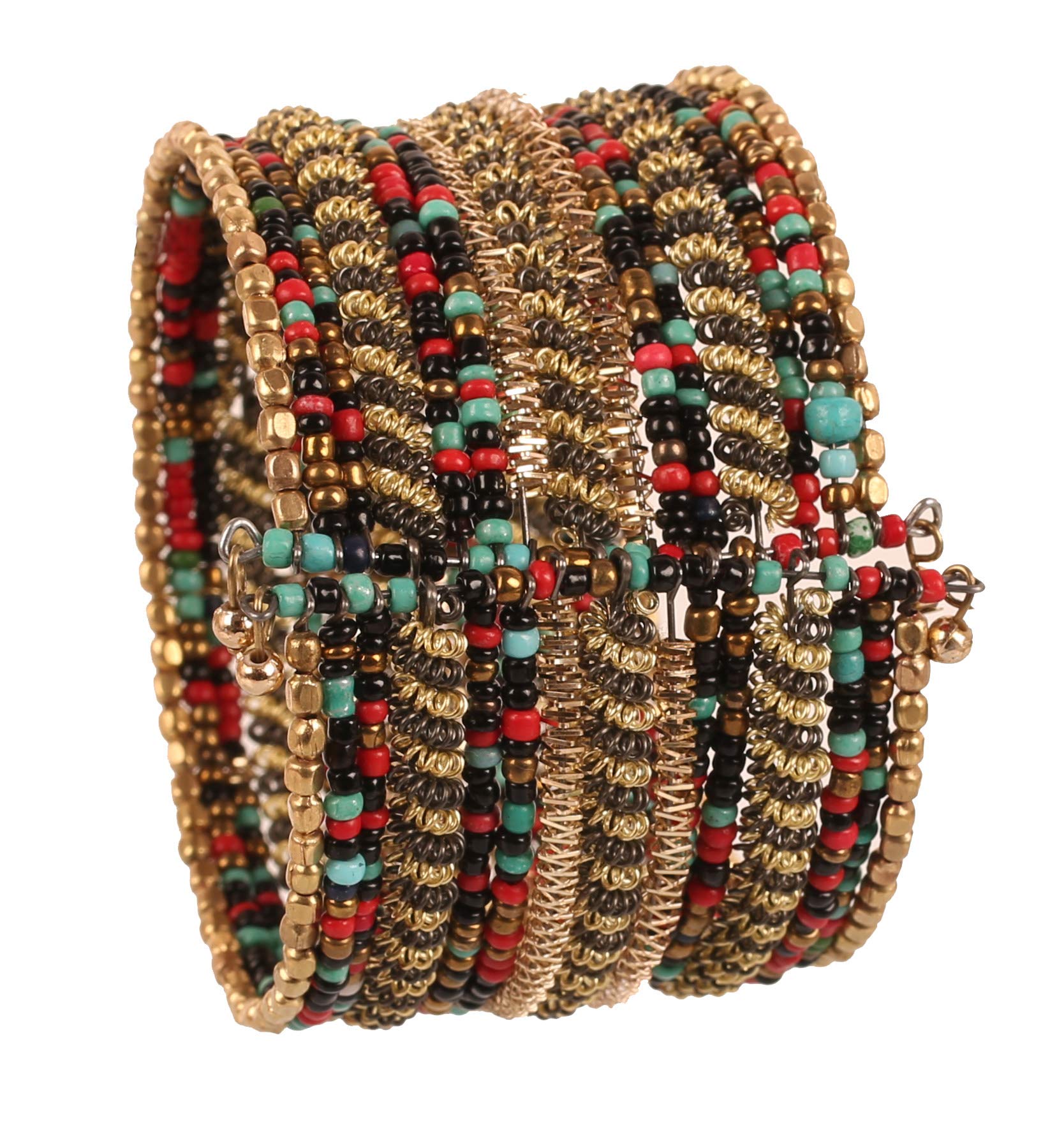 TouchstoneNEW! Touchstone Indian Bollywood Finely Cut Finished 8 MM Round Shape Natural Gemstone Power Emitter Stress Reliever Healer Nerve Controller Health Maintainer Stretchable Bracelet For Women And Men.