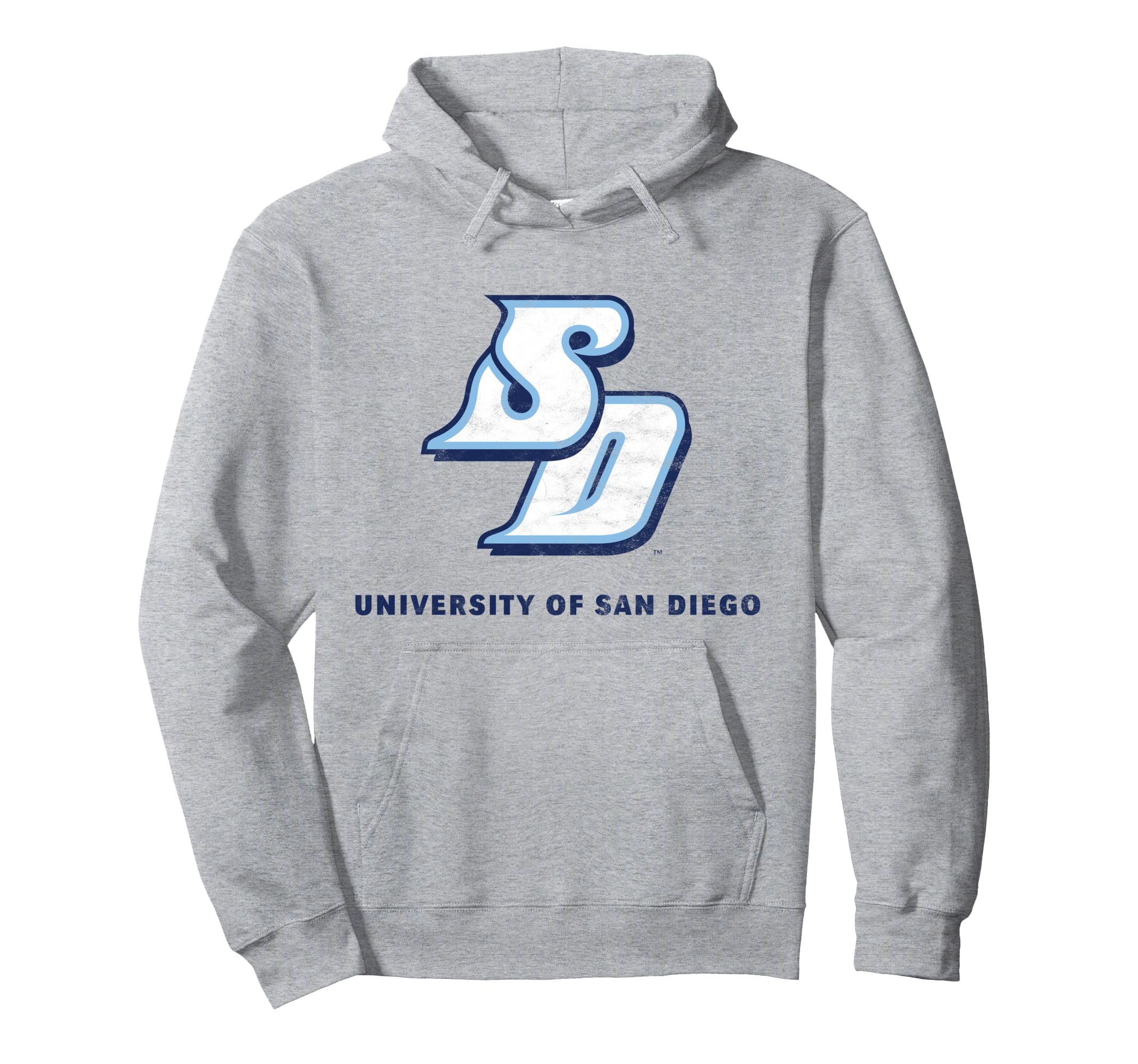 University of San Diego Toreros Distressed Primary Pullover Hoodie