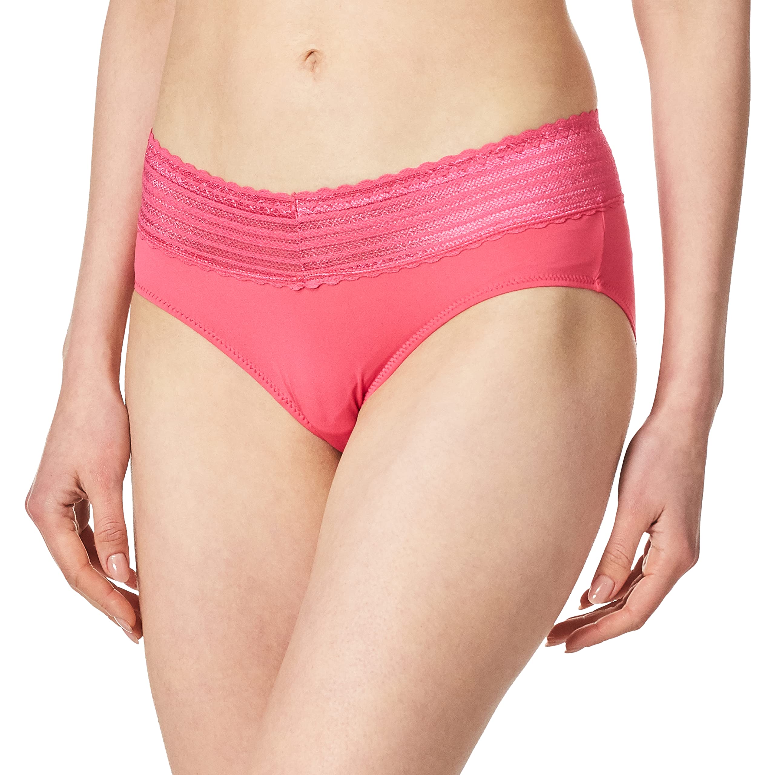Warner's womens No Pinching No Problems Dig-free Comfort Waist With Lace Microfiber Hipster 5609j