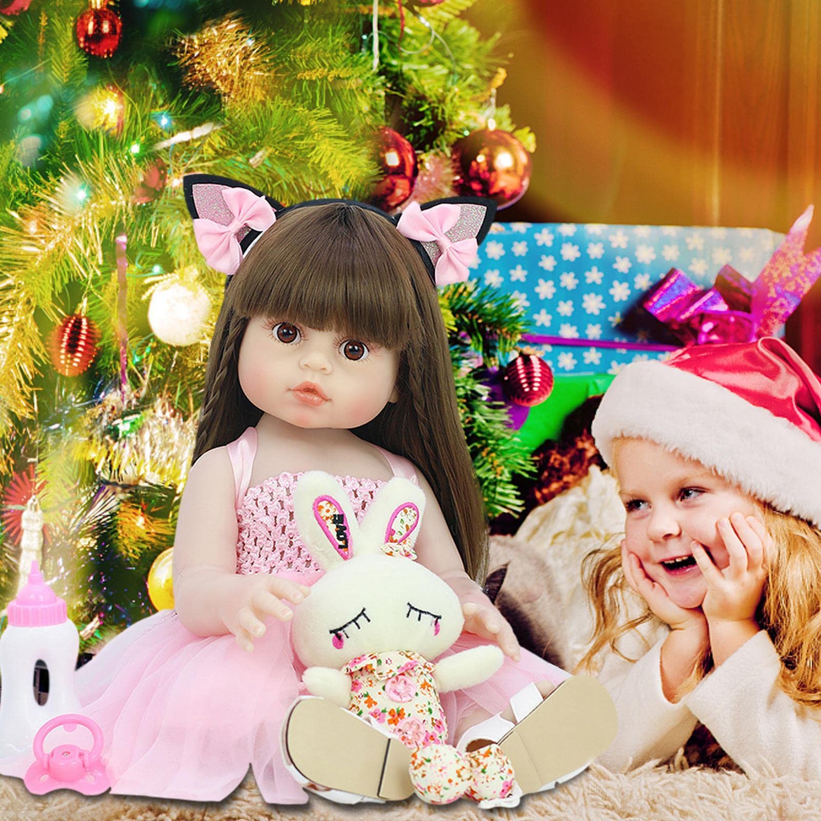 Amazon.co.jp: リボーンドール | 大きな目と長いまつ毛を持つかわいい