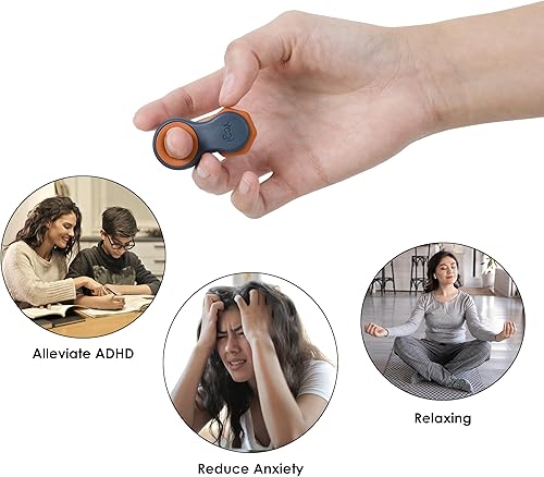 Vista 48 de Yogi Fidget Toy – Spinner sensorial silencioso para adultos y niños – Alivio del estrés para TDAH, ansiedad – Juguetes para adultos – Incluye 5