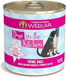 Weruva Dogs in the Kitchen Grain-Free Natural Canned Wet Dog Food, Pink