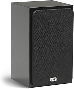 NHT SuperZero 2.1 Premium Home Theater Bookshelf Speaker - Clean, Hi-Res Audio | Sealed Box | Mini-Monitor | Single Unit, Gloss Black
