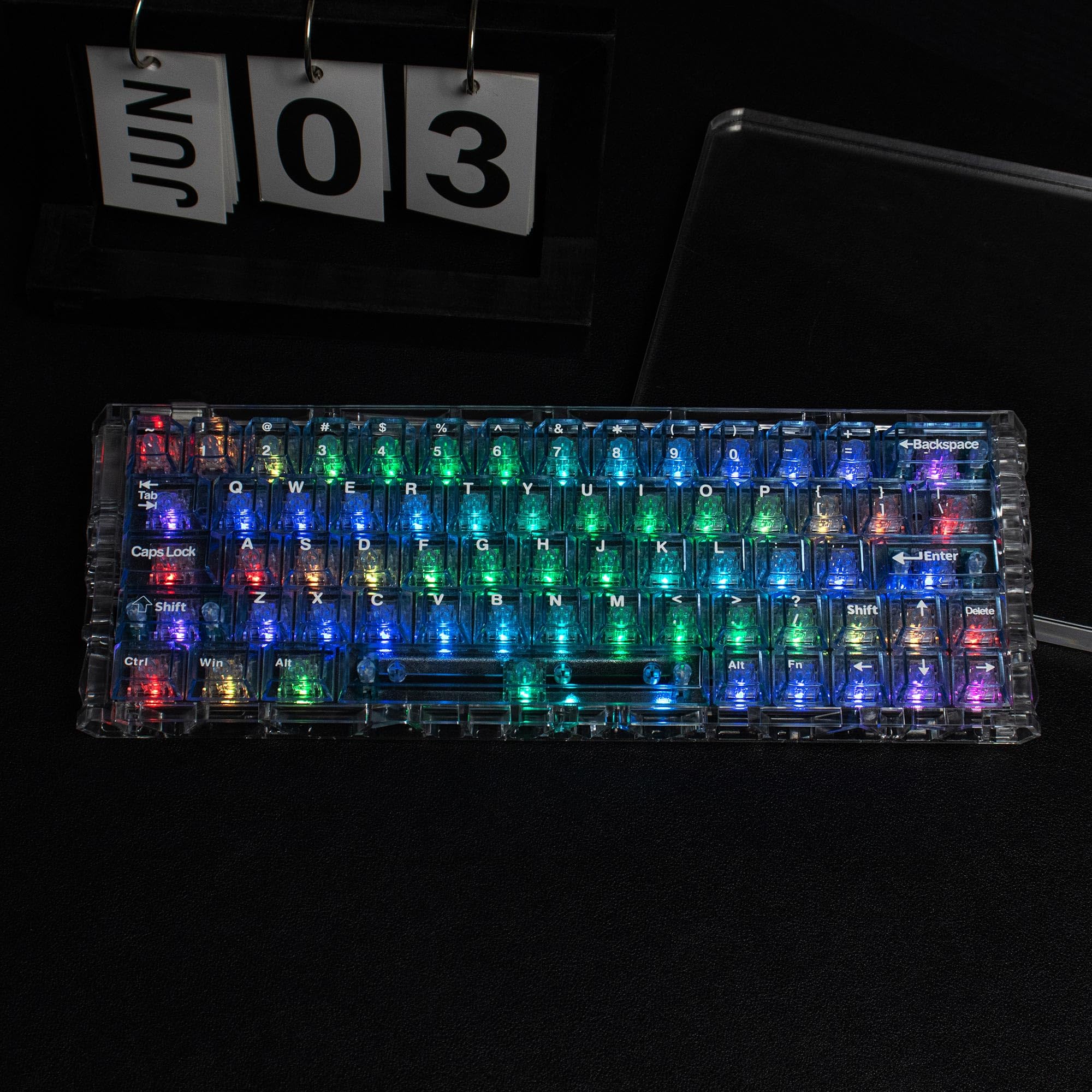 Amazon.co.jp: mintcap 128keys キーボードキーキャップ シャイン