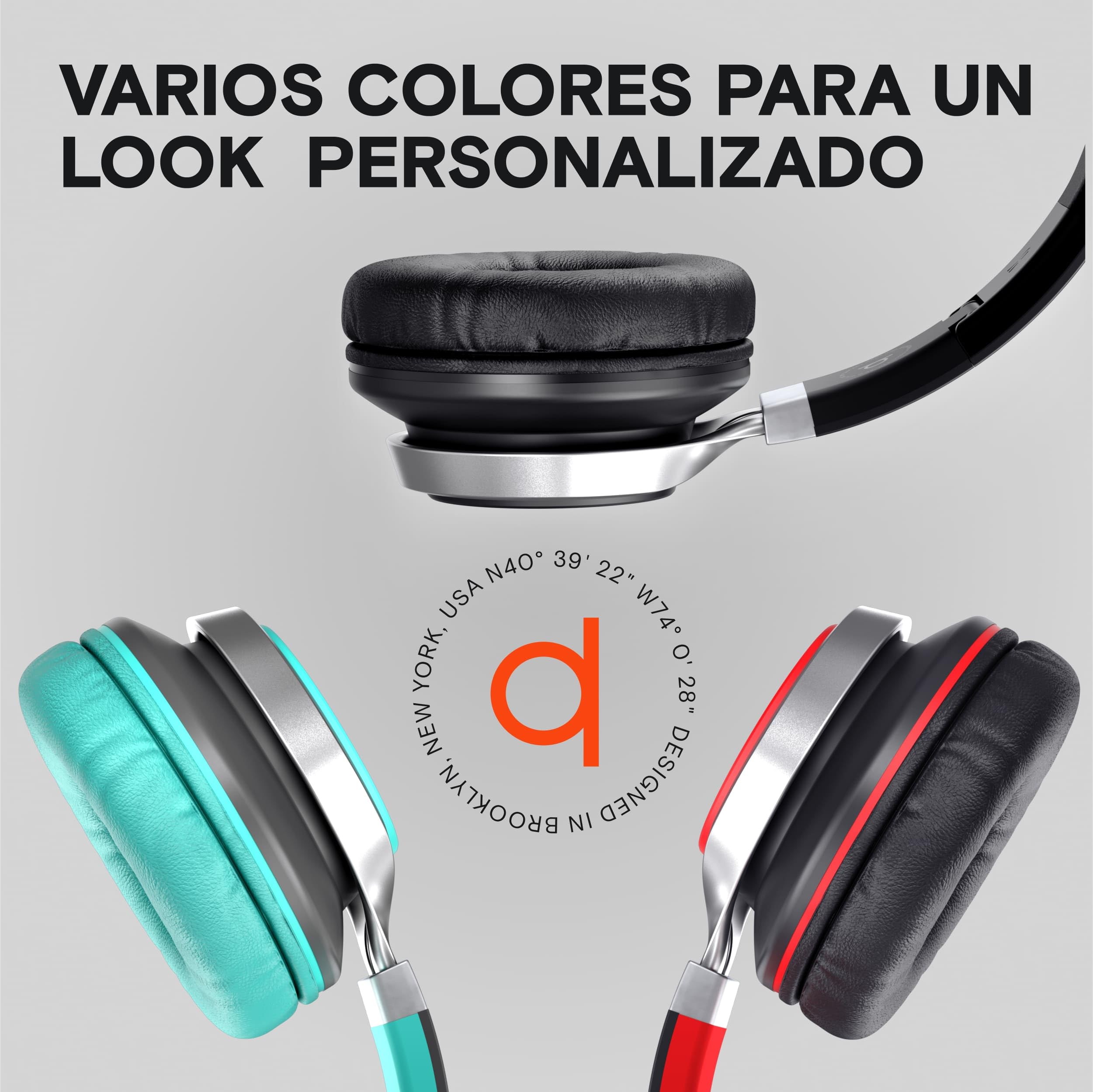 ARTIX® CL750 Premium Wired On Ear Headphones with Microphone, Comfortable Noise Isolating Design, 3.5mm Aux Headphone for Laptop, PC, Mobile, Tablet, Adults, Men, Women, Boys and Girls – Black