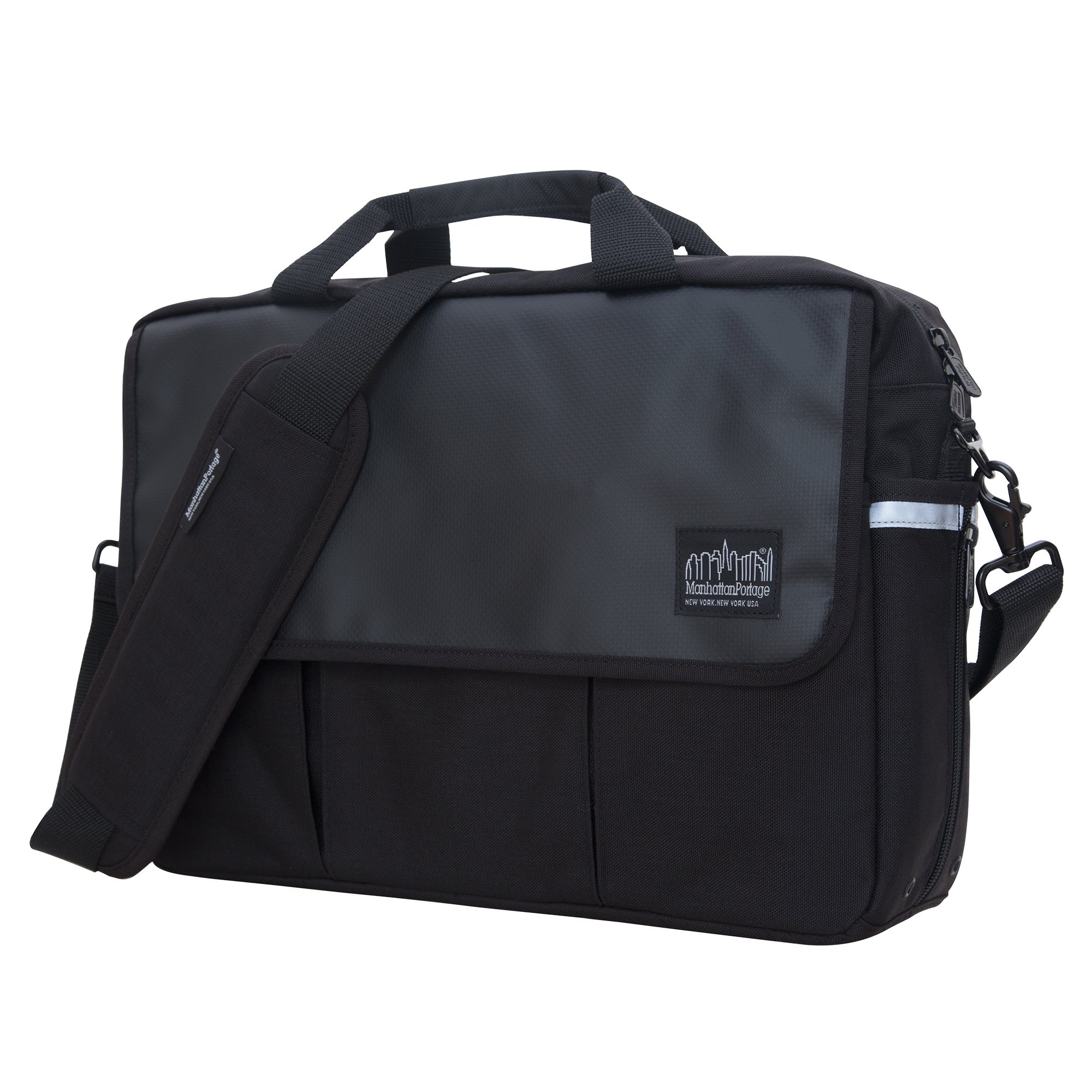 旅行かばん・小分けバッグ Manhattan Portage Black Label Briefcase Amazon.co.jp: MANHATTANPORTAGE WEBB COVERTIBLE BRIEFCASE