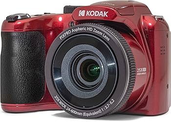Amazon.com : KODAK PIXPRO AZ255-RD 16MP Digital Camera 25X Optical