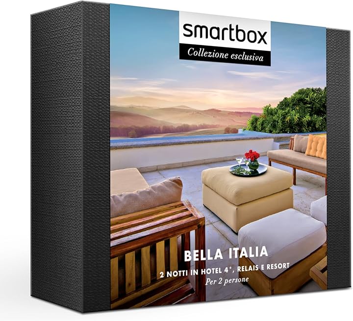 Smartbox cofanetto regalo per coppie idee regalo per matirmoni e non solo 1247150