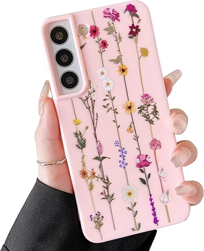 Miniatura 39 de ZTOFERA Funda Floral para Samsung Galaxy A14 5G, Funda Transparente con Lindo Patrón de Flores para Niñas y Mujeres, Protector de Silicona Flexible