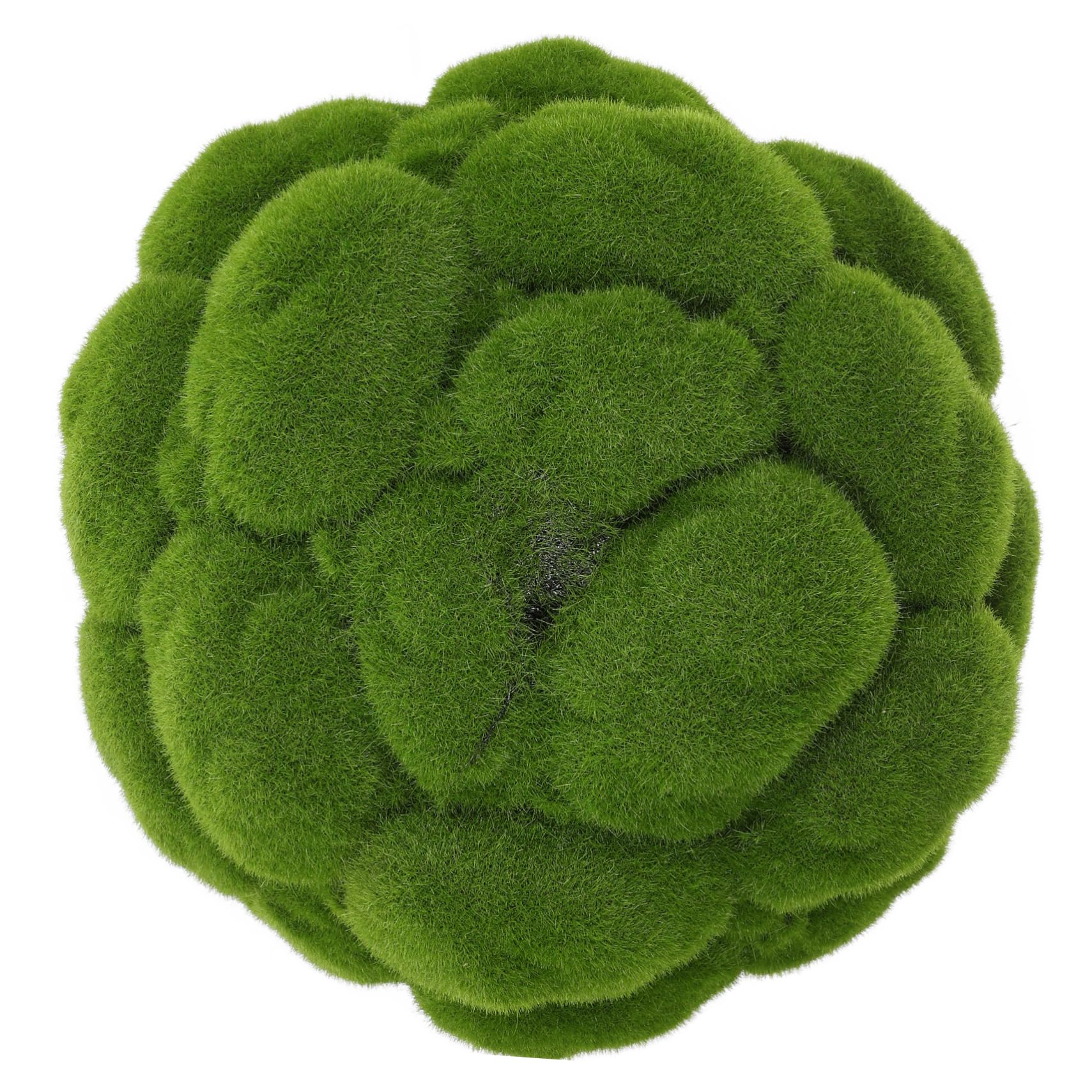 Amosfun Bola de Musgo Artificial Verde 1 PVC para Decoración