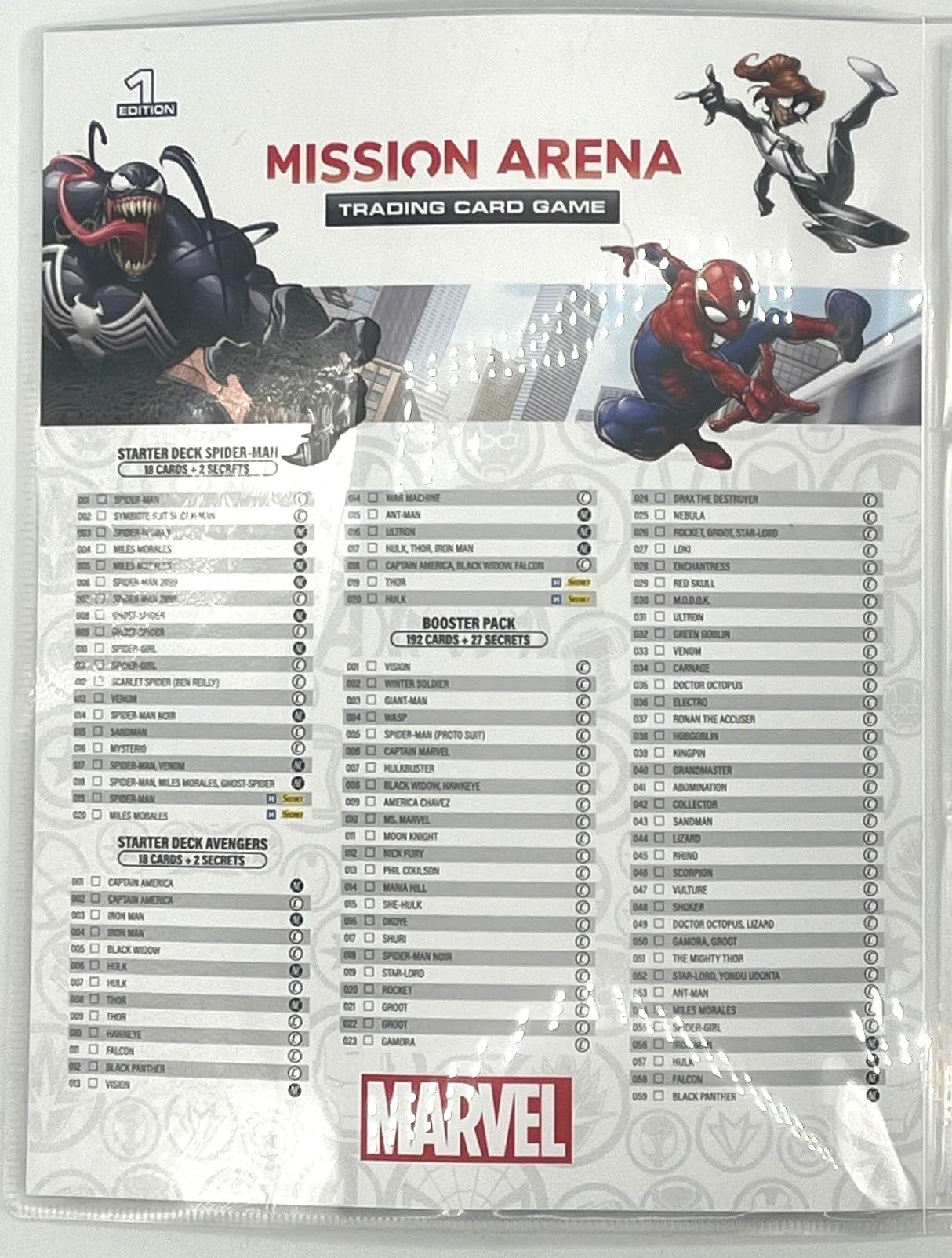 KAPTOYS MARVEL MISSION ARENA TRADING CARD GAME - Image 4