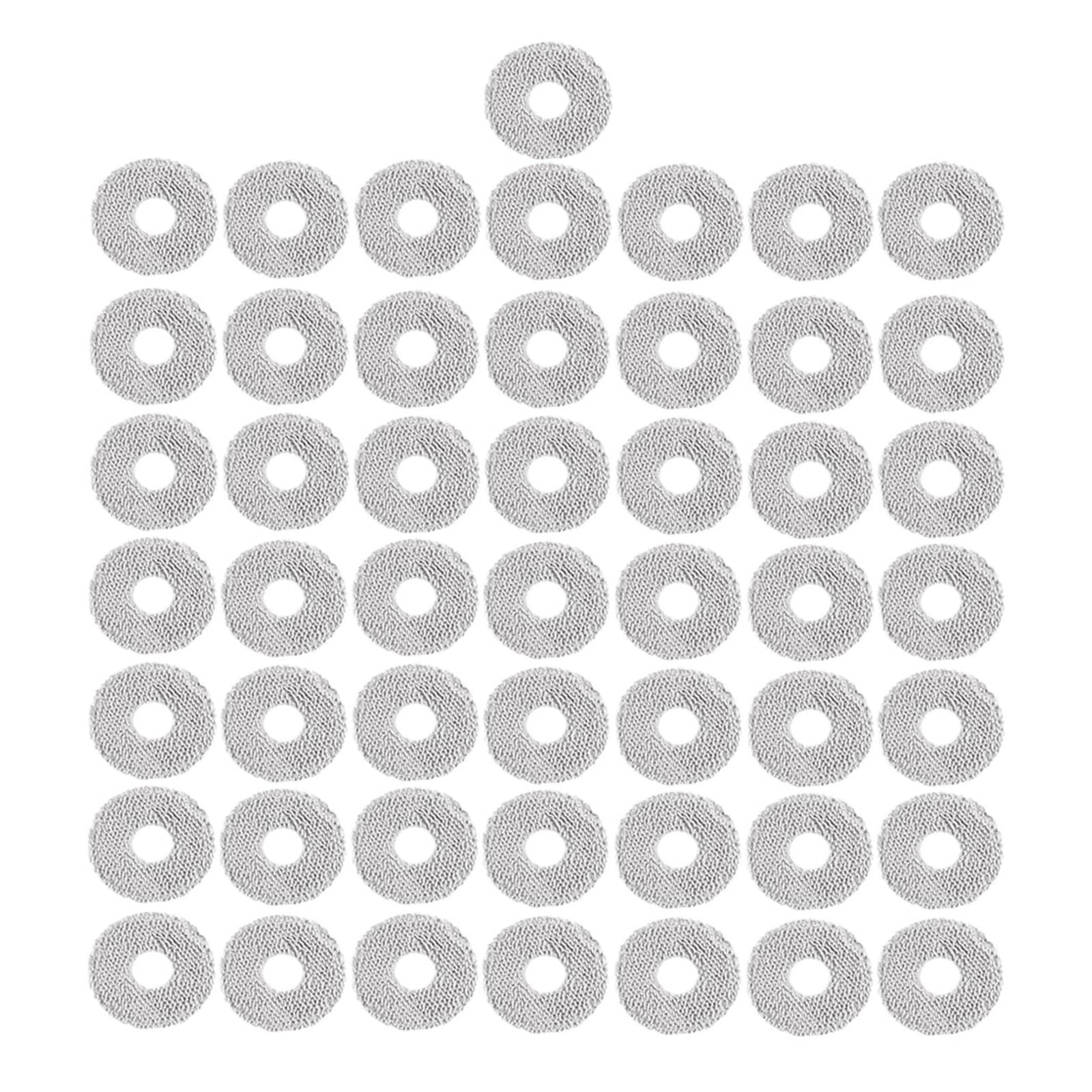 HIZON Accesorios for Robot Aspirador, Repuesto de Almohadilla de fregona, Compatible con dji,Romo A Romo P Romo S, Accesorios for Robot(50pcs)