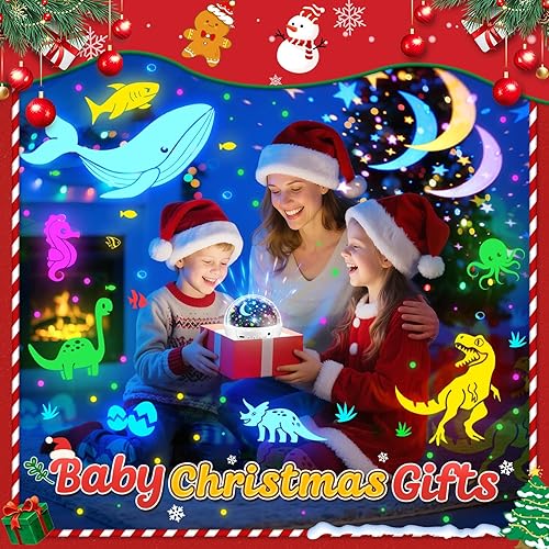 Miniatura 6 de COOLNIGHT Proyector de estrellas para niños, 93 iluminación+3 películas de luces de estrella para habitación, control remoto+regulable+proyector de