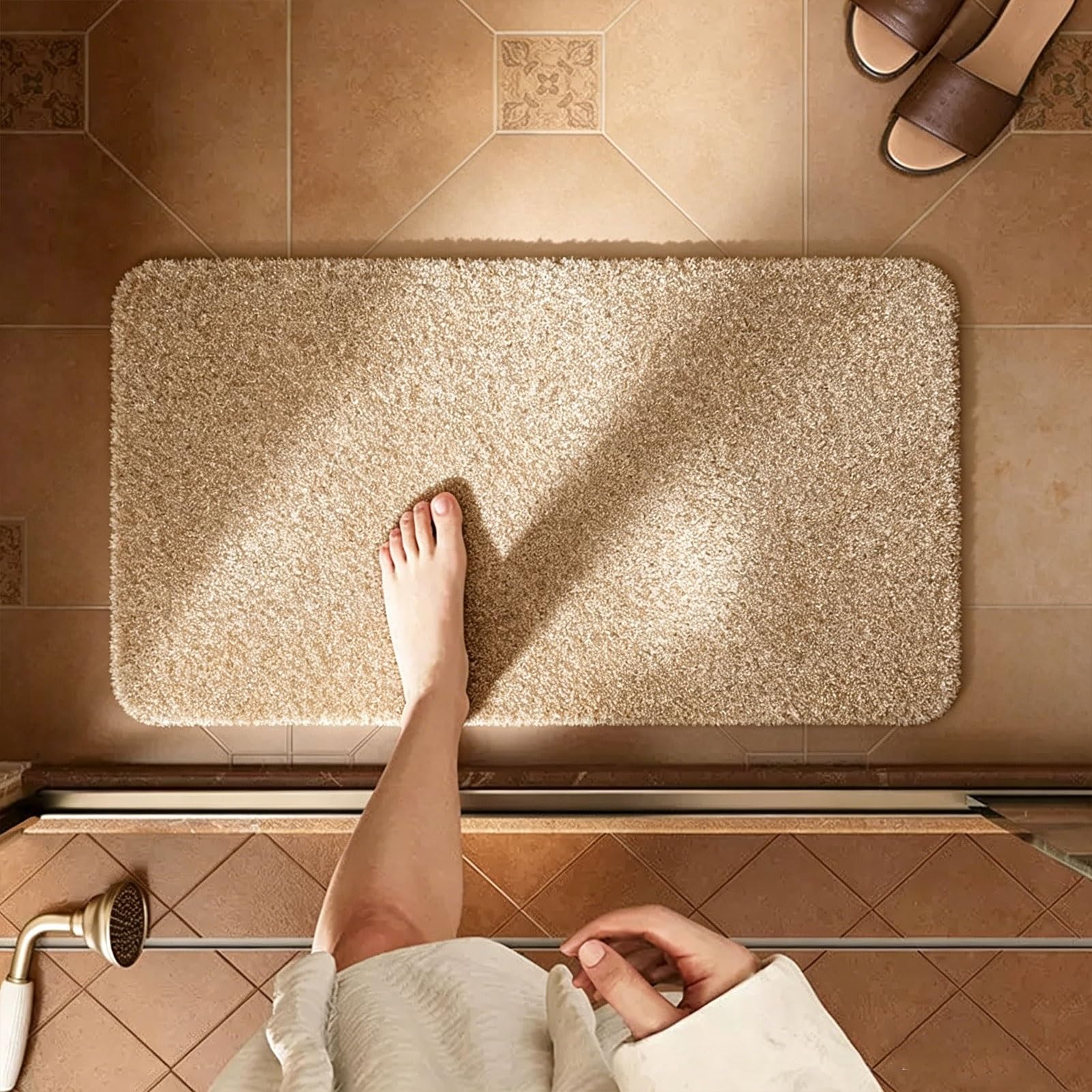 Tapis pour entrée et couloir Luyckfrazy lavable et confortable