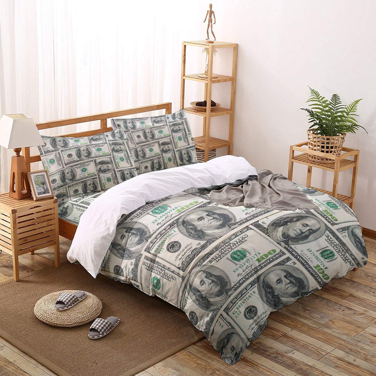 新品　フランフラン　掛け布団カバー マイクロファイバー　シングル　ネイビー あったか気持ちいいマイクロファイバー素材の寝具｜冬のあったか