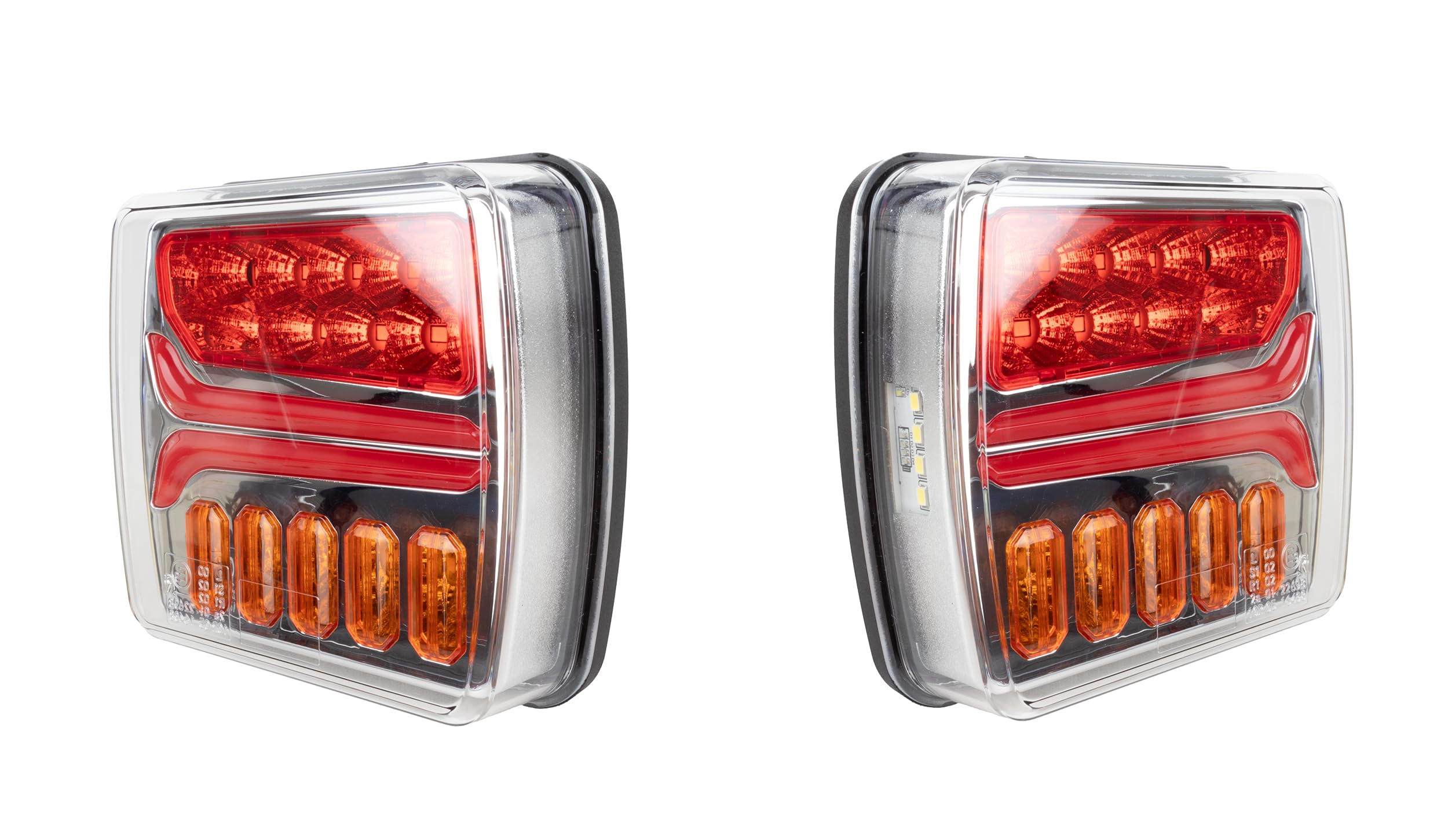 Ama Kit Luci Rimorchio a LED Magnetico Senza Fili – Installazione Rapida, Omologato Strada, Temperatura di Esercizio -25°C a +65°C, IP65, 1,24 kg, Autonomia 8 Ore, Ricarica Rapida
