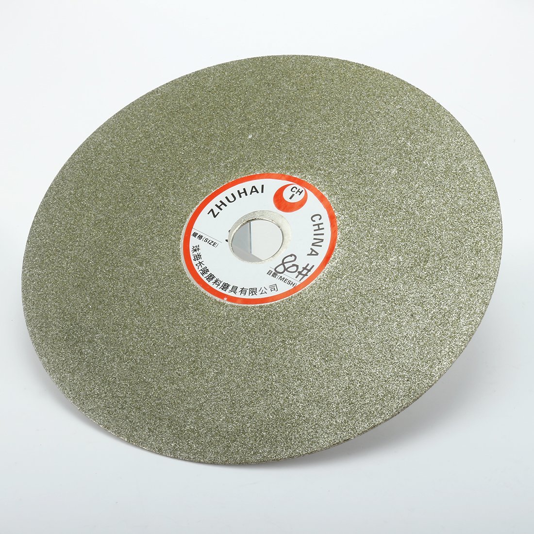 sourcing map 6 pouces Grain 80 revêtement Diamant Plat Roue Tour disque meulage outil polissage