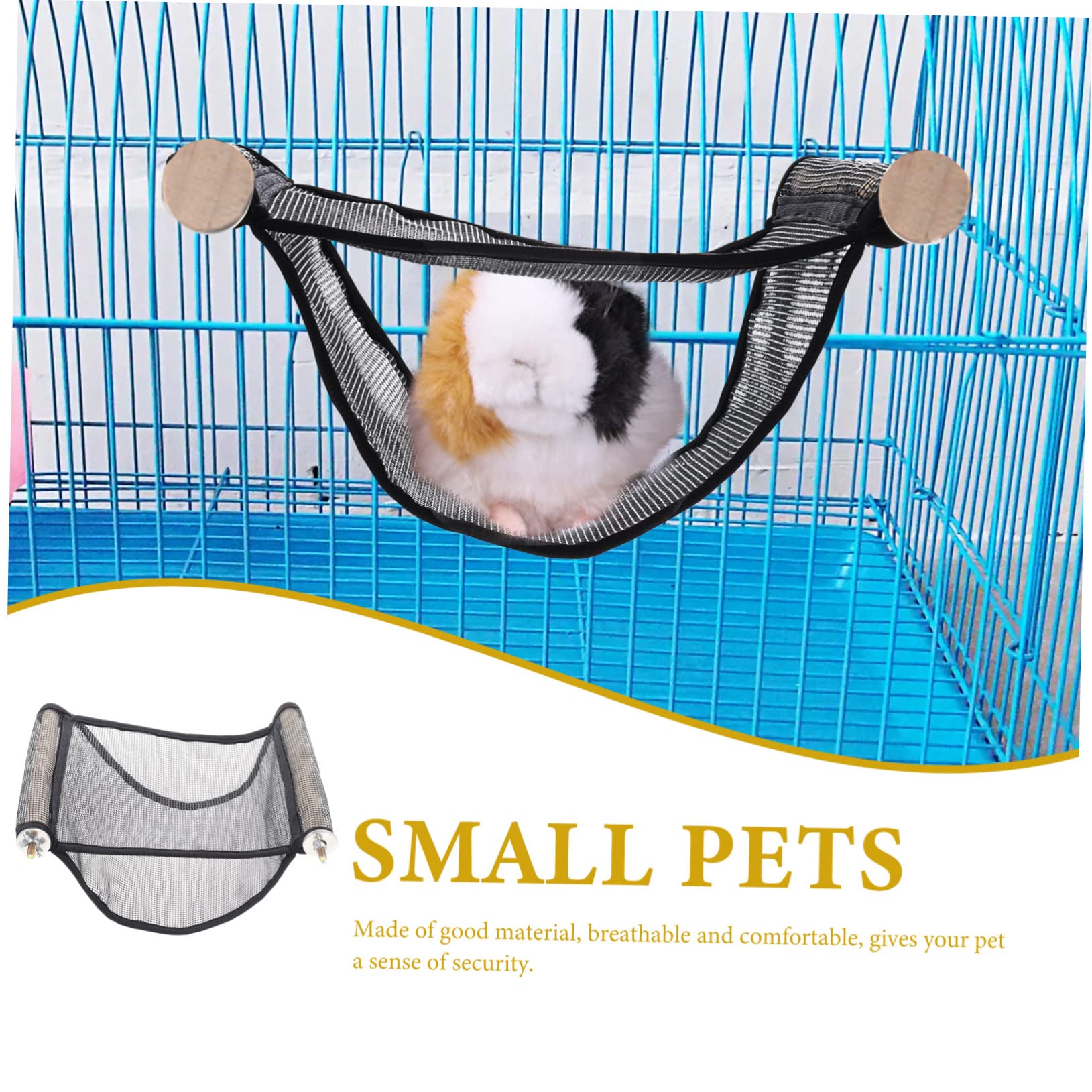BESPORTBLE 4stücke Hängematte Für Kleine Haustiere Atmungsaktive Große Hängematte Für Frettchen Hamster Und Zuckergleiter Installieren Für Käfige Und Nester