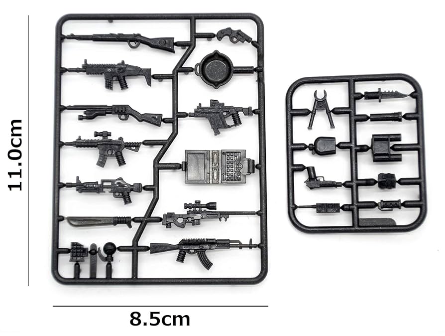 Amazon | 【ぴぴっと】 SWAT 特殊部隊チーム8体 プラスチック