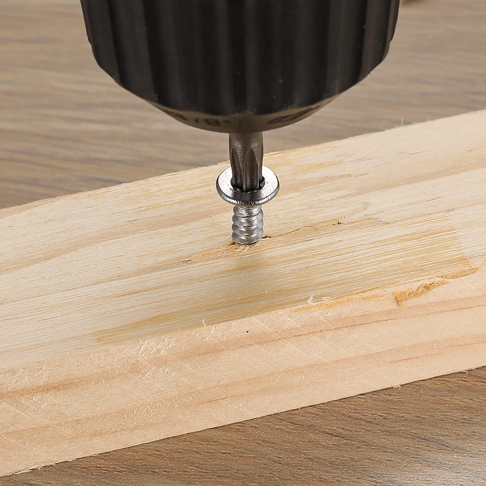 400 Pezzi Viti Autofilettanti, Viti Autoperforanti Torx a Testa Svasata in Acciaio Inossidabile, Viti per Cartongesso Legno con Punte da Trapano - M3/M3.5/M4, 12mm/16mm/20mm/25mm/30mm/35mm (Argento)